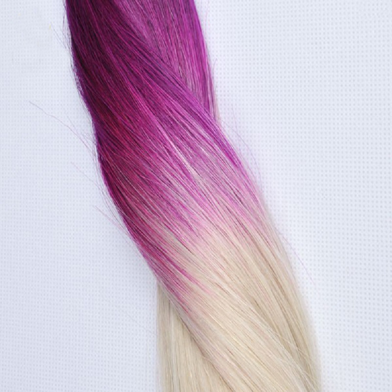 Ombre(#T613/PURPLE)-Classic Weft Hair