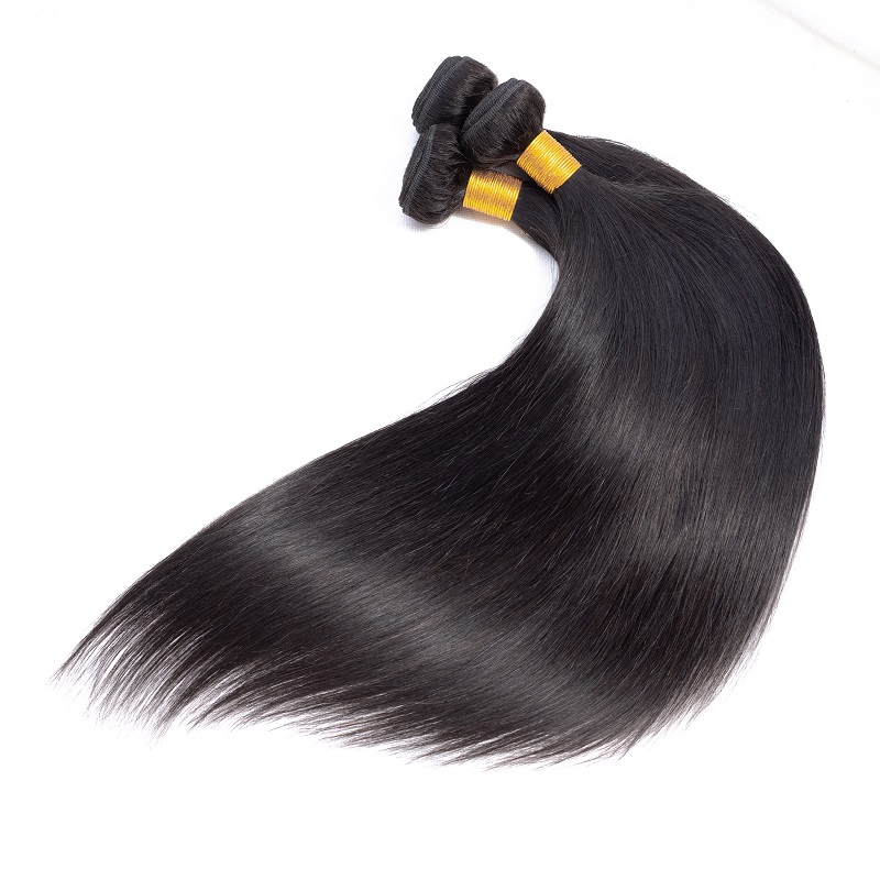 Silky Straight-Natural Color-Classic Weft Hair